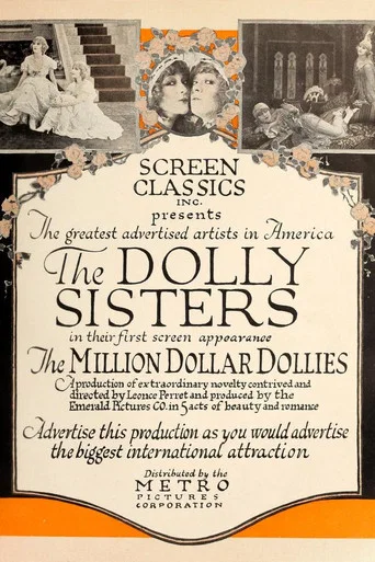 Movie poster for The Million Dollar Dollies (1918)