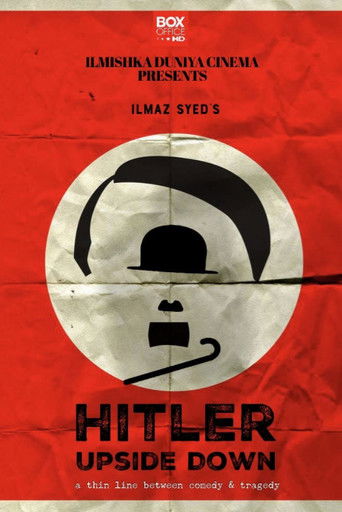 Hitler Upside Down poster