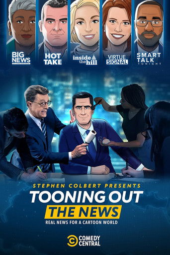 Stephen Colbert Presents Tooning Out the News poster