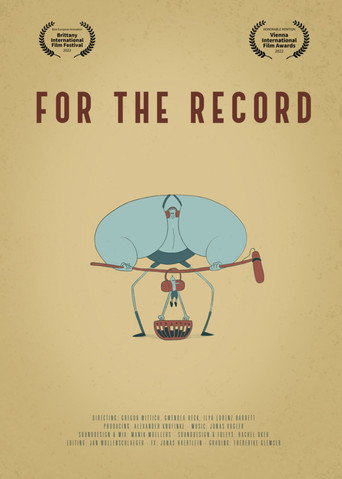 Movie poster for For the Record (2022)