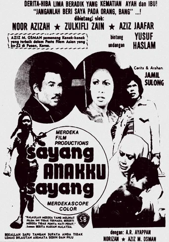 Movie poster for Sayang Anakku Sayang (1976)