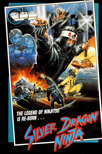 Movie poster for Silver Dragon Ninja (1986)