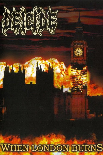 Movie poster for Deicide: When London Burns (2006)