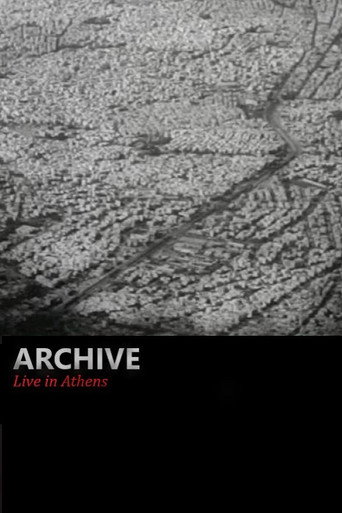 Movie poster for Archive - Live in Athens (2011)