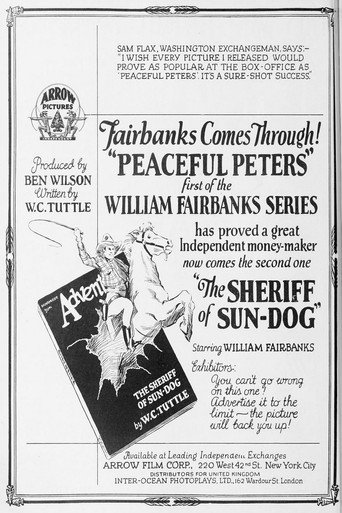 Movie poster for Sheriff of Sun Dog (1922)