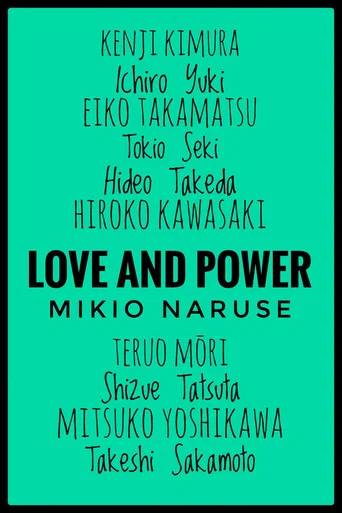 Movie poster for Love and Power (1930)