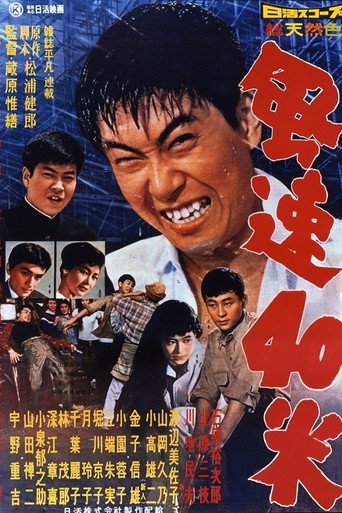 Movie poster for The Man Who Rode the Typhoon (1958)