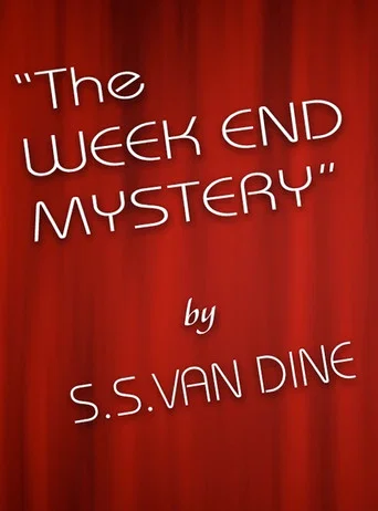 Movie poster for The Week End Mystery (1931)