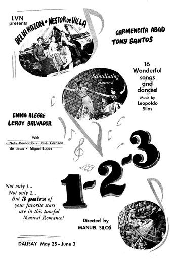 Movie poster for 1-2-3 (1955)