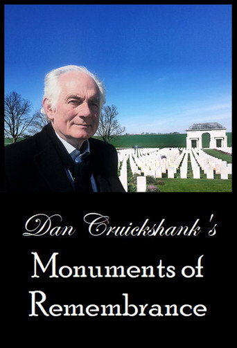 Dan Cruickshank's Monuments of Remembrance poster