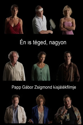 Movie poster for Én is téged, nagyon