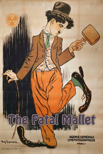 Movie poster for The Fatal Mallet (1914)