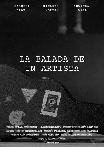Movie poster for La Balada de un Artista (2024)