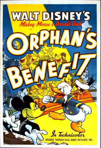 Orphans' Benefit poster