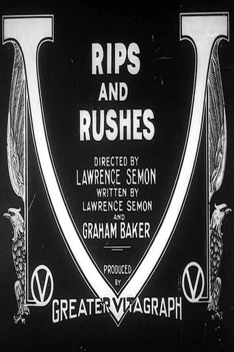 Movie poster for Rips and Rushes (1917)