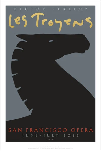 Movie poster for Les Troyens - San Francisco Opera (2015)