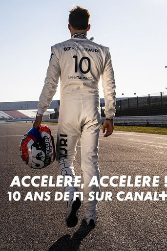 Movie poster for Accélère, accélère ! 10 ans de F1 sur Canal+ (2023)