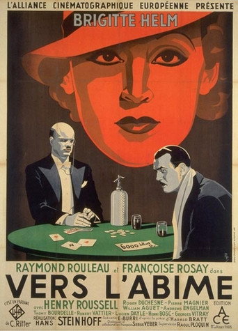 Movie poster for Vers l'abîme (1934)