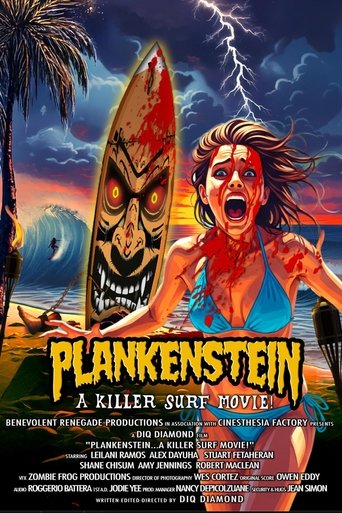 Movie poster for Plankenstein: A Killer Surf Movie (2025)
