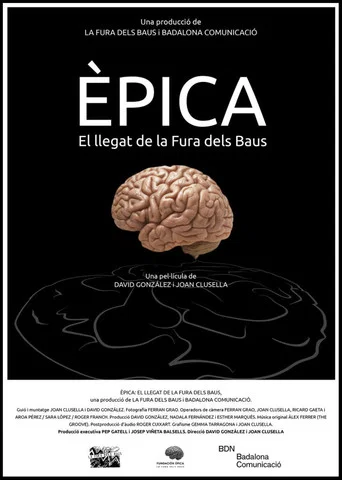 Movie poster for Èpica. El Llegat de La Fura dels Baus (2020)