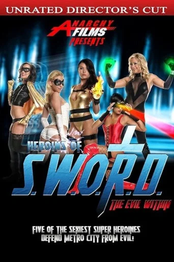 Movie poster for Heroines of S.W.O.R.D. (2014)