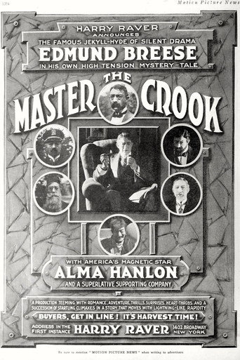 Movie poster for The Master Crook (1918)