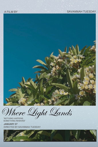 Movie poster for Where Light Lands (2026)
