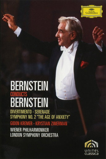 Bernstein conducts Bernstein poster
