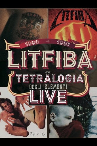 Movie poster for Litfiba: Tetralogia degli Elementi live