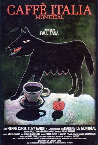 Caffè Italia, Montréal poster