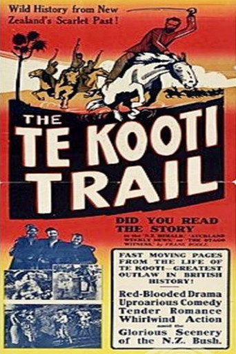 Movie poster for The Te Kooti Trail (1927)