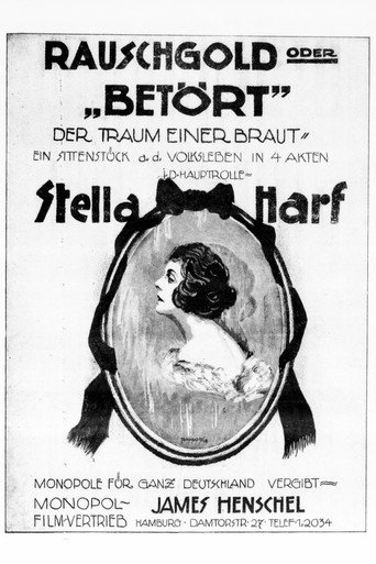 Movie poster for Rauschgold (1917)