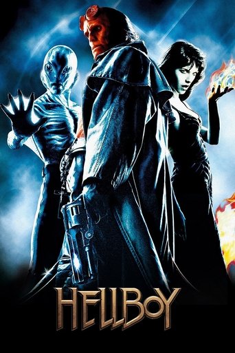Movie poster for Hellboy (2004)