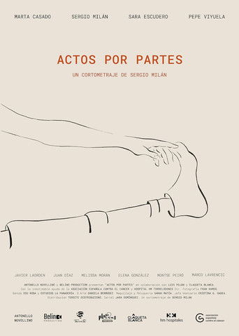 Actos por partes poster