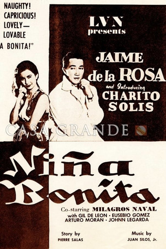 Movie poster for Niña Bonita (1955)
