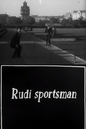 Movie poster for Athlete Rudi (1911)