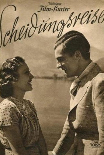 Movie poster for Scheidungsreise (1938)