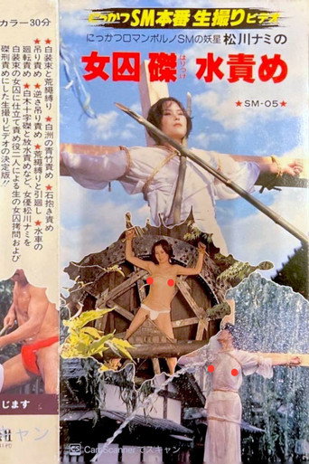 Movie poster for SM Monster: Nami Matsukawa's Female Prisoner Crucifixion Water Torture (1982)