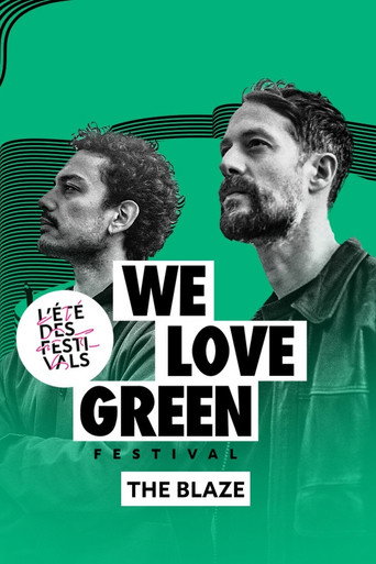 Movie poster for The Blaze en concert à We Love Green 2023 (2024)
