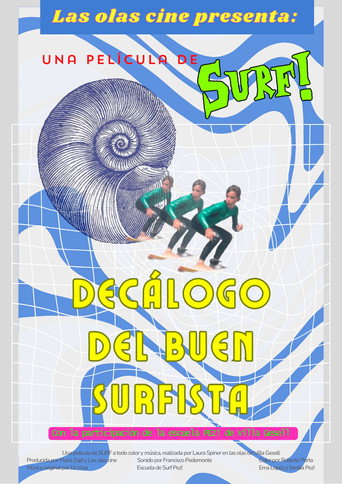 Movie poster for Decálogo del buen surfista (2024)