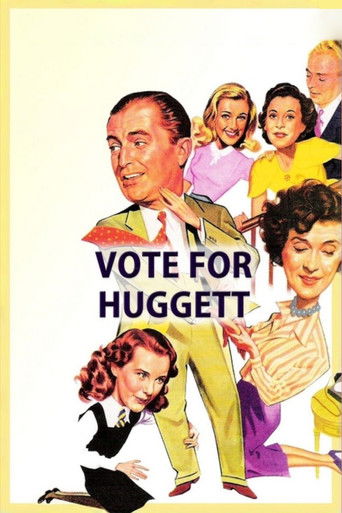 Vote for Huggett poster