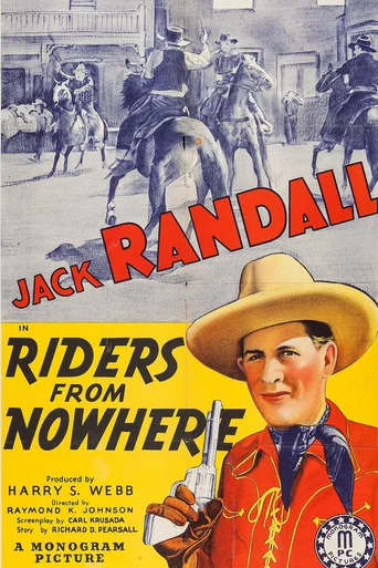 Movie poster for Riders from Nowhere (1940)