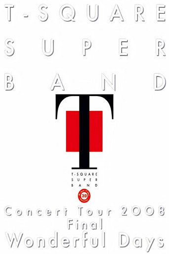 Movie poster for T-Square Super Band - Concert tour 2008 Final Wonderful Days (2008)