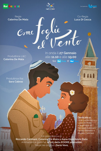 Movie poster for Come foglie al vento (2022)