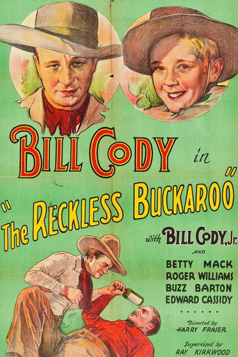 Movie poster for The Reckless Buckaroo (1935)