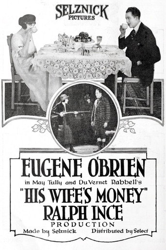 Movie poster for His Wife's Money (1920)