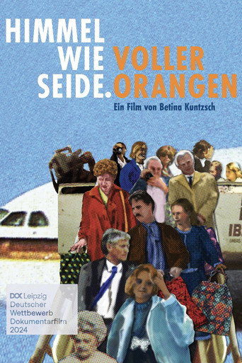 Movie poster for Sky like Silk. Full of Oranges (2024)