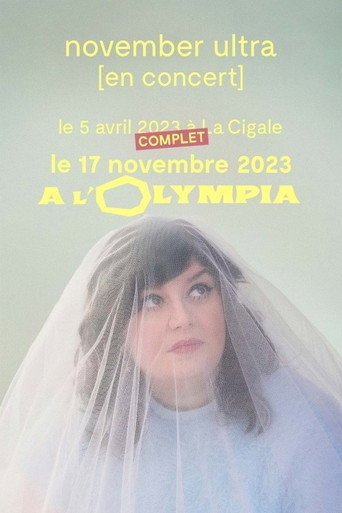 Movie poster for November Ultra à l'Olympia (2023)
