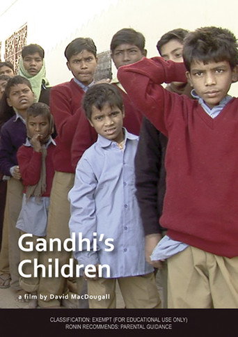 Movie poster for Gandhi's Children (2008)