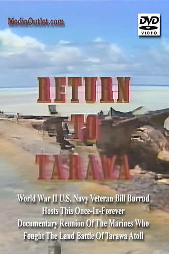 Movie poster for Return To Tarawa: Memories of Battle (1989)